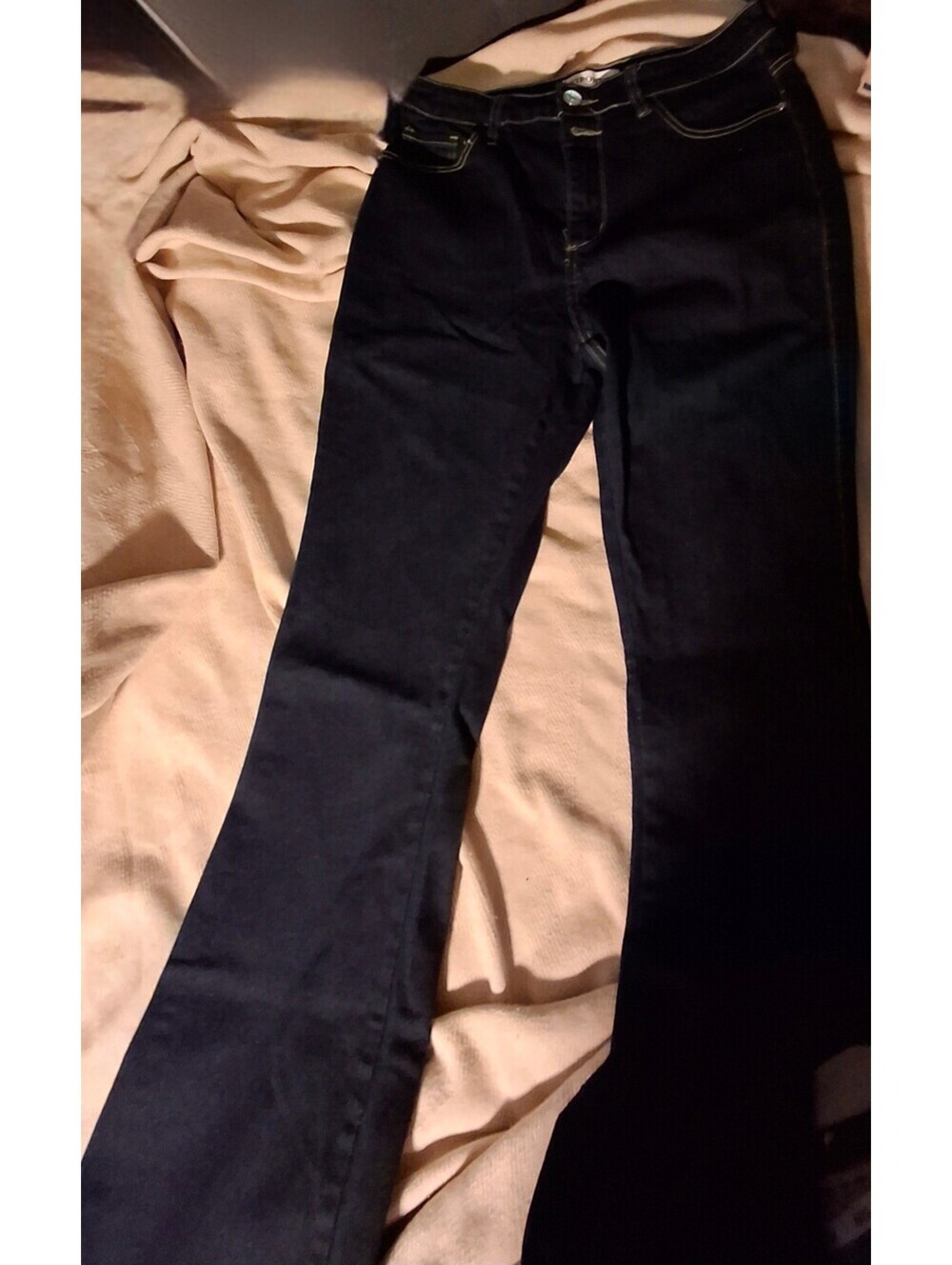 VIPONES Women's Dark Blue Flared Jeans Size 10